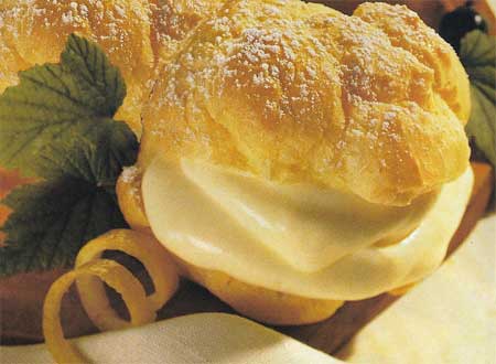 Lemon Cream Puffs