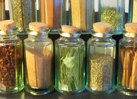 Herbs & Spices in Kitchen Herbs & Spices in Kitchen