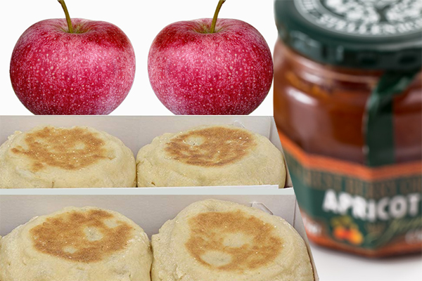 English Muffin Apple Brunch