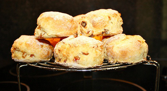 Orange Raisin Scones