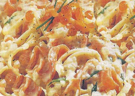 Pasta with Smoked Salmon