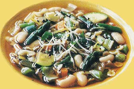 Italian Green Minestrone Soup